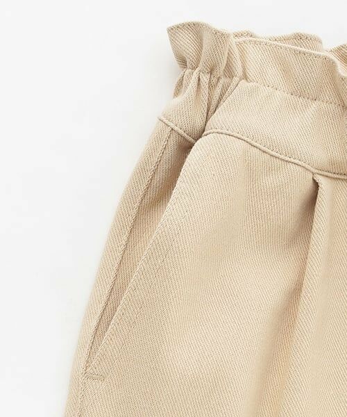 and D.petitmain / アンドディー. プティマイン その他パンツ | 【クロップド丈】ウエストフリルムジテーパードパンツ | 詳細9