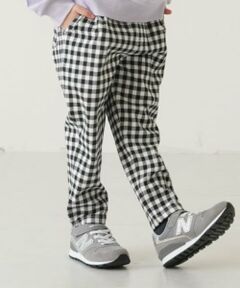 and D.petitmain / アンドディー. プティマイン その他パンツ | 【クロップド丈】ウエストフリルガラテーパードパンツ