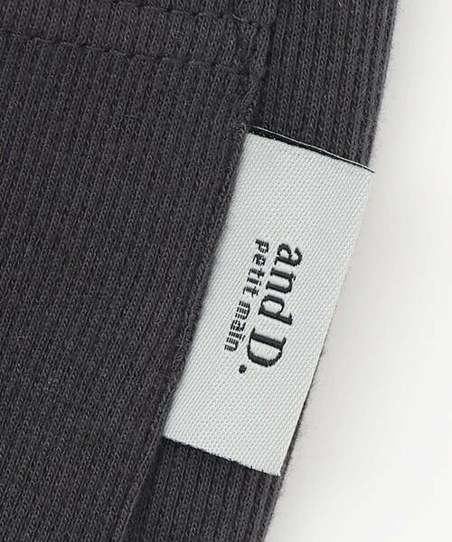 and D.petitmain / アンドディー. プティマイン その他パンツ | 【防汚加工】裾フリルリブパンツ | 詳細12