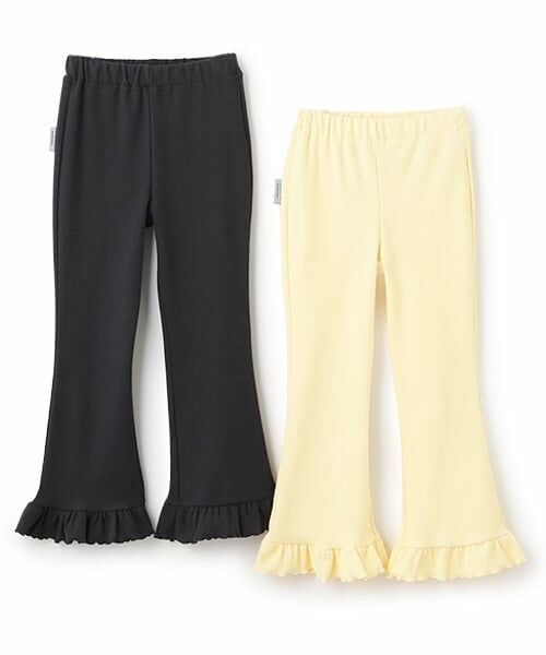 and D.petitmain / アンドディー. プティマイン その他パンツ | 【防汚加工】裾フリルリブパンツ | 詳細15