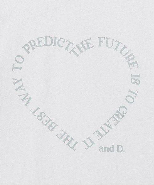 and D.petitmain / アンドディー. プティマイン Tシャツ | 【365D.】アソートプリントAラインロンT | 詳細7