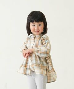 and D.petitmain / アンドディー. プティマイン その他トップス | チェックスタンドチュニック