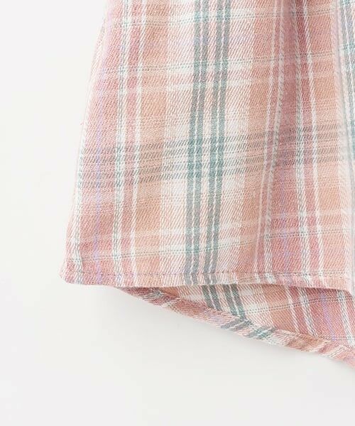 and D.petitmain / アンドディー. プティマイン その他トップス | チェックスタンドチュニック | 詳細15