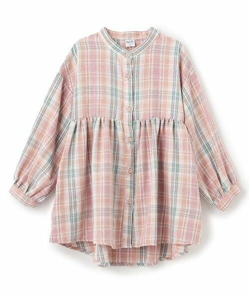 and D.petitmain / アンドディー. プティマイン その他トップス | チェックスタンドチュニック | 詳細18