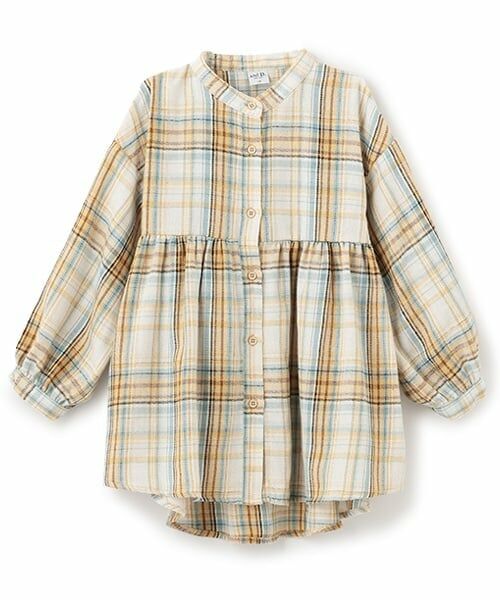 and D.petitmain / アンドディー. プティマイン その他トップス | チェックスタンドチュニック | 詳細19