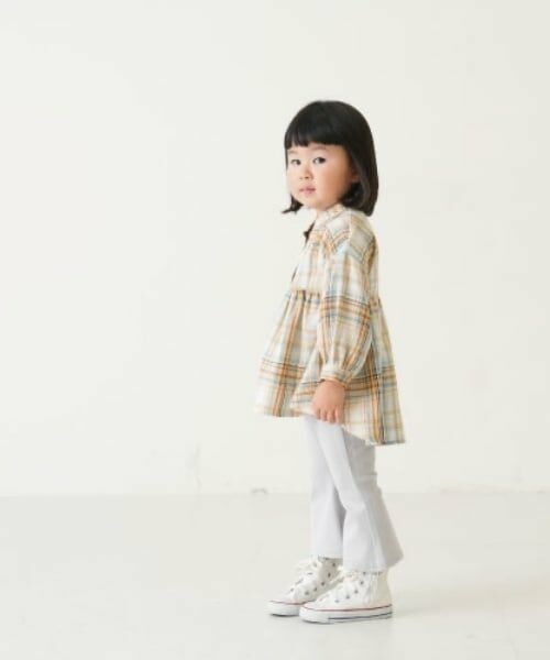 and D.petitmain / アンドディー. プティマイン その他トップス | チェックスタンドチュニック | 詳細7