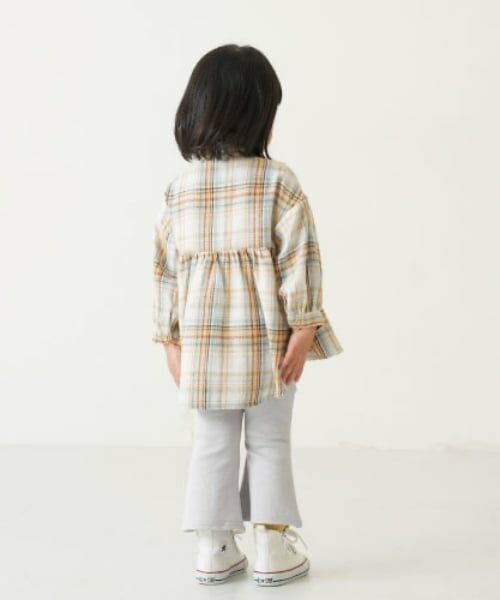 and D.petitmain / アンドディー. プティマイン その他トップス | チェックスタンドチュニック | 詳細8