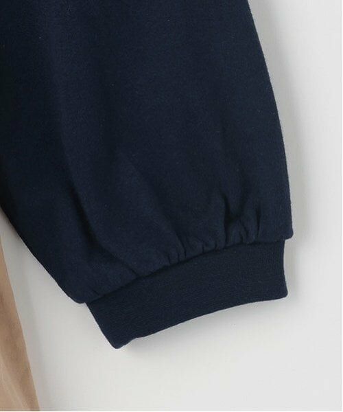 and D.petitmain / アンドディー. プティマイン ミニ丈・ひざ丈ワンピース | 布帛ドッキングワンピース | 詳細12