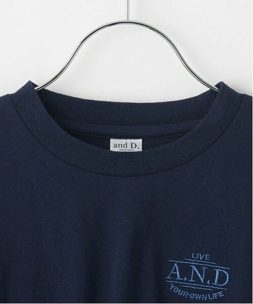 and D.petitmain / アンドディー. プティマイン ミニ丈・ひざ丈ワンピース | 布帛ドッキングワンピース | 詳細9