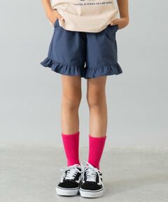and D.petitmain / アンドディー. プティマイン ショート・ハーフ・半端丈パンツ | 【水陸両用】裾フリルショートパンツ