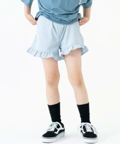 and D.petitmain / アンドディー. プティマイン ショート・ハーフ・半端丈パンツ | 【水陸両用】裾フリルショートパンツ