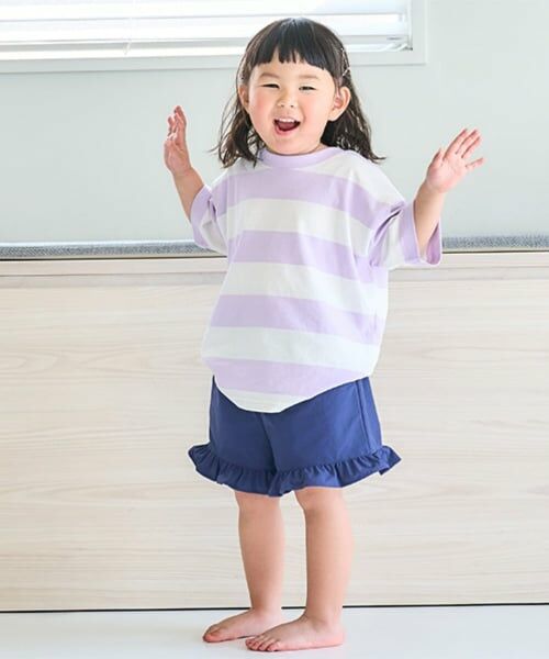 and D.petitmain / アンドディー. プティマイン ショート・ハーフ・半端丈パンツ | 【水陸両用】裾フリルショートパンツ | 詳細10