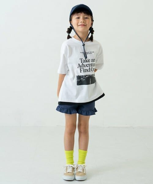 and D.petitmain / アンドディー. プティマイン ショート・ハーフ・半端丈パンツ | 【水陸両用】裾フリルショートパンツ | 詳細11