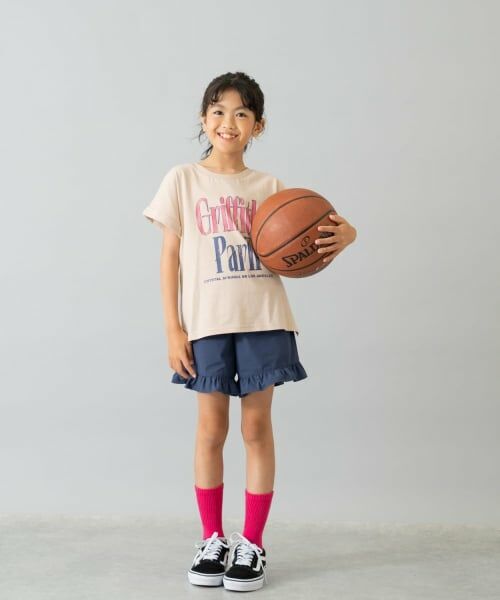 and D.petitmain / アンドディー. プティマイン ショート・ハーフ・半端丈パンツ | 【水陸両用】裾フリルショートパンツ | 詳細5