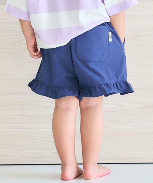 and D.petitmain / アンドディー. プティマイン ショート・ハーフ・半端丈パンツ | 【水陸両用】裾フリルショートパンツ | 詳細9