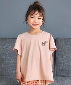 and D.petitmain / アンドディー. プティマイン Tシャツ | 【綿100%】【365D.】ワンポイント入りプルオーバー