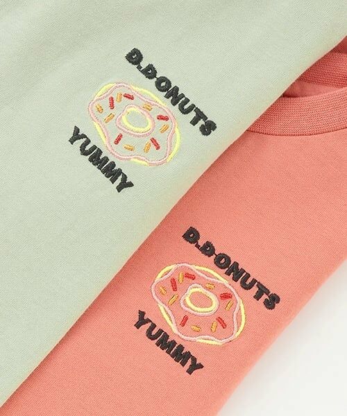 and D.petitmain / アンドディー. プティマイン Tシャツ | 【綿100%】【365D.】ワンポイント入りプルオーバー | 詳細15