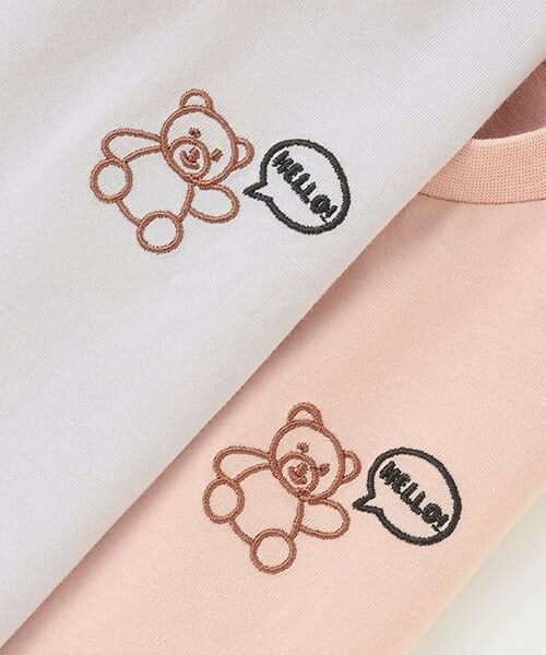 and D.petitmain / アンドディー. プティマイン Tシャツ | 【綿100%】【365D.】ワンポイント入りプルオーバー | 詳細16