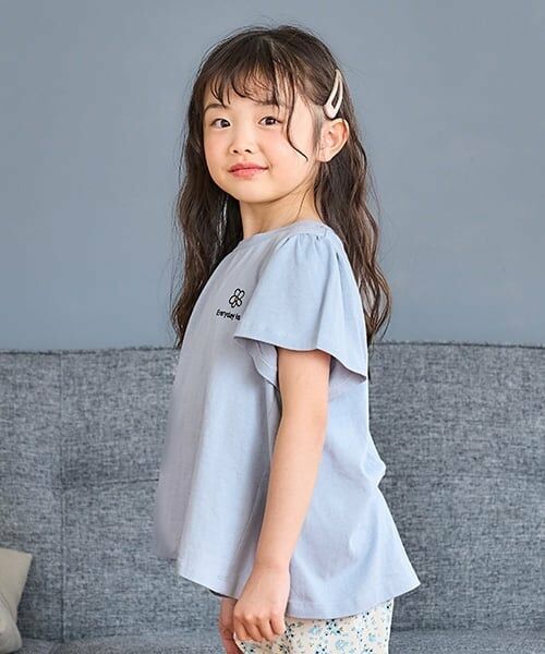 and D.petitmain / アンドディー. プティマイン Tシャツ | 【綿100%】【365D.】ワンポイント入りプルオーバー | 詳細7