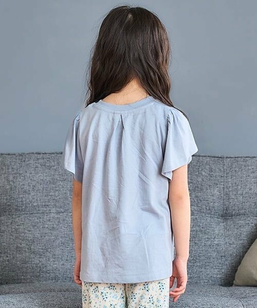 and D.petitmain / アンドディー. プティマイン Tシャツ | 【綿100%】【365D.】ワンポイント入りプルオーバー | 詳細8