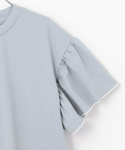 and D.petitmain / アンドディー. プティマイン Tシャツ | 【水陸両用】半袖フリルプルオーバー | 詳細13