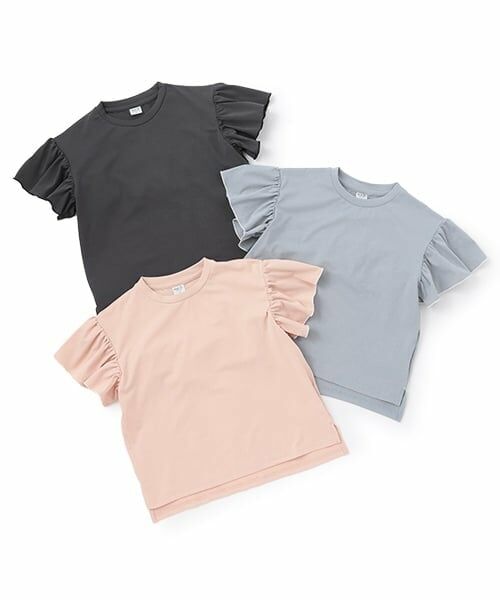 and D.petitmain / アンドディー. プティマイン Tシャツ | 【水陸両用】半袖フリルプルオーバー | 詳細17