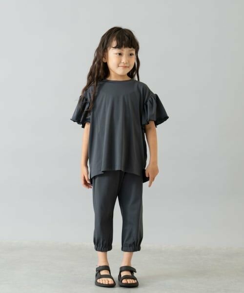 and D.petitmain / アンドディー. プティマイン Tシャツ | 【水陸両用】半袖フリルプルオーバー | 詳細3