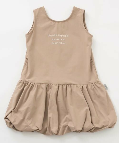 and D.petitmain / アンドディー. プティマイン ミニ丈・ひざ丈ワンピース | 【水陸両用】裾バルーンワンピース | 詳細16