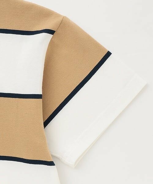 and D.petitmain / アンドディー. プティマイン ミニ丈・ひざ丈ワンピース | 【親子リンク】衿つきラガー半袖ワンピ | 詳細10