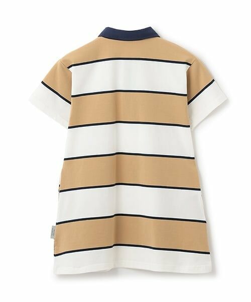 and D.petitmain / アンドディー. プティマイン ミニ丈・ひざ丈ワンピース | 【親子リンク】衿つきラガー半袖ワンピ | 詳細8