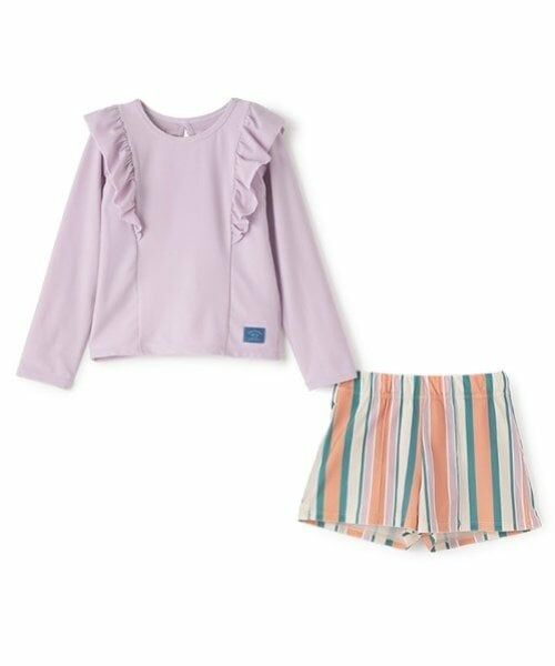 and D.petitmain / アンドディー. プティマイン 水着・スイムグッズ | 【大人気につき再入荷】【SWIM】ショルダーフリルセットアップ | 詳細10