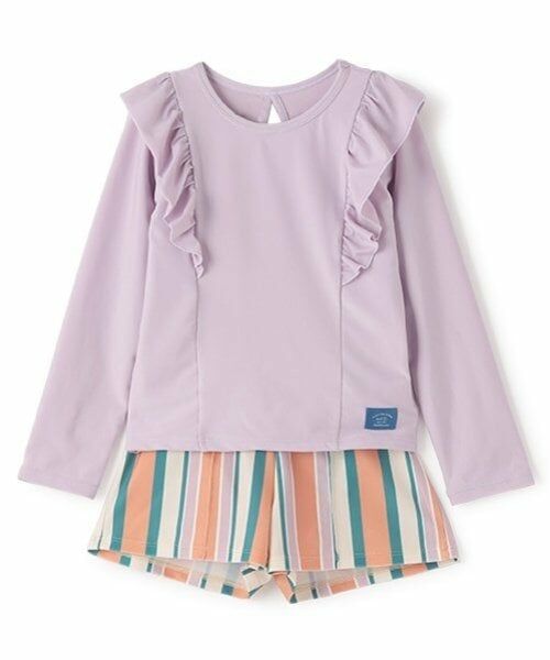 and D.petitmain / アンドディー. プティマイン 水着・スイムグッズ | 【大人気につき再入荷】【SWIM】ショルダーフリルセットアップ | 詳細22