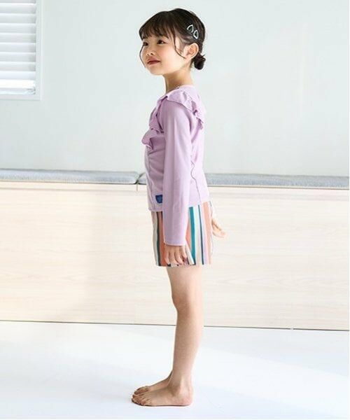 and D.petitmain / アンドディー. プティマイン 水着・スイムグッズ | 【大人気につき再入荷】【SWIM】ショルダーフリルセットアップ | 詳細6