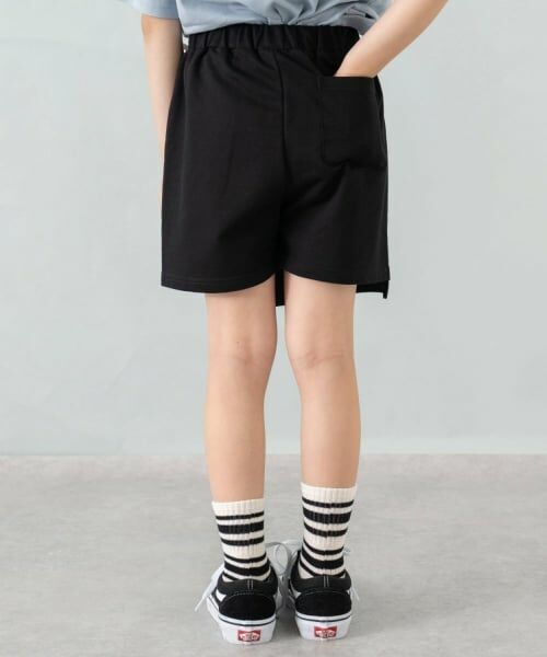 and D.petitmain / アンドディー. プティマイン ショート・ハーフ・半端丈パンツ | 【綿100%】カット台形ラップキュロット | 詳細12