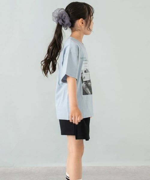 and D.petitmain / アンドディー. プティマイン ショート・ハーフ・半端丈パンツ | 【綿100%】カット台形ラップキュロット | 詳細13