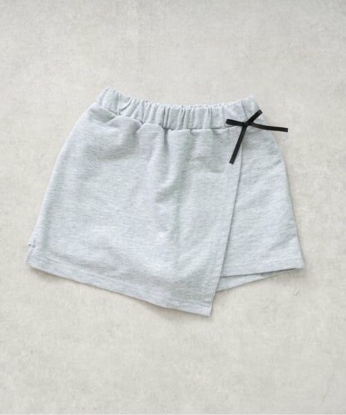 and D.petitmain / アンドディー. プティマイン ショート・ハーフ・半端丈パンツ | 【綿100%】カット台形ラップキュロット | 詳細24