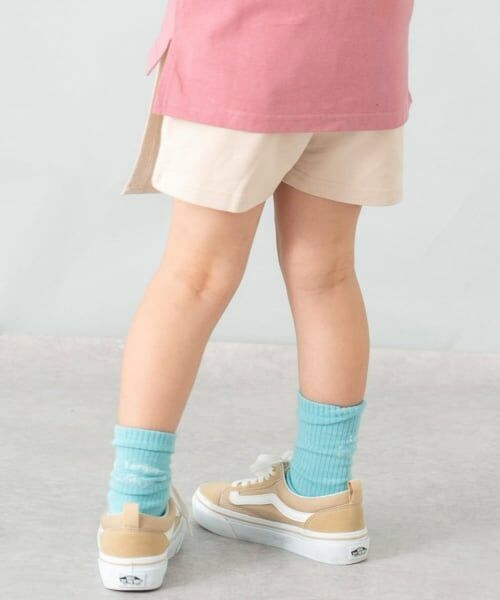 and D.petitmain / アンドディー. プティマイン ショート・ハーフ・半端丈パンツ | 【綿100%】カット台形ラップキュロット | 詳細5