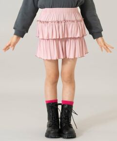 and D.petitmain / アンドディー. プティマイン ショート・ハーフ・半端丈パンツ | カットティアードキュロット