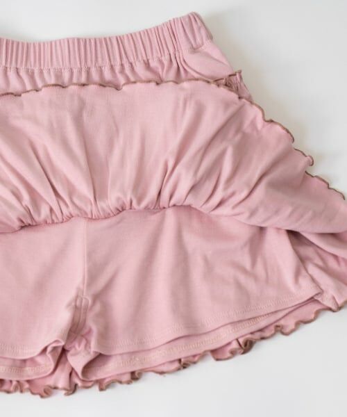 and D.petitmain / アンドディー. プティマイン ショート・ハーフ・半端丈パンツ | カットティアードキュロット | 詳細10