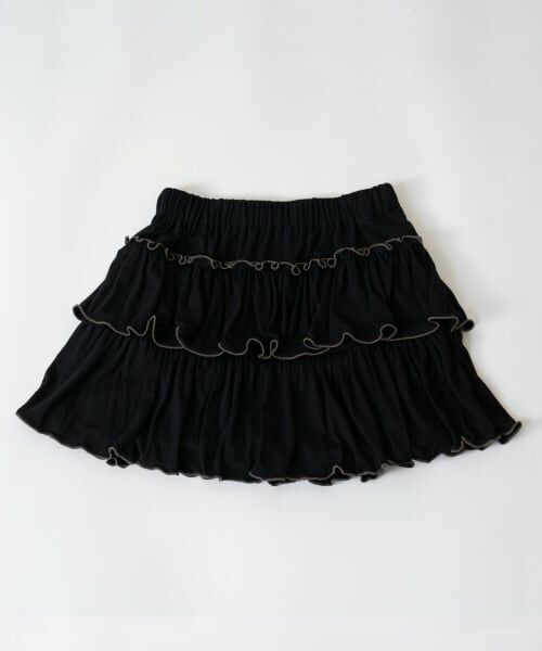 and D.petitmain / アンドディー. プティマイン ショート・ハーフ・半端丈パンツ | カットティアードキュロット | 詳細13