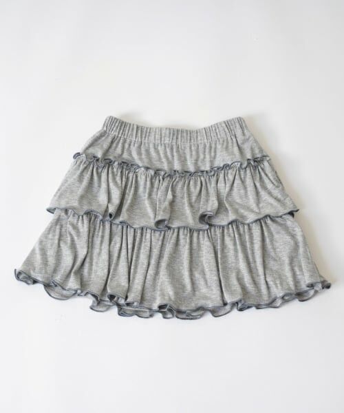 and D.petitmain / アンドディー. プティマイン ショート・ハーフ・半端丈パンツ | カットティアードキュロット | 詳細14