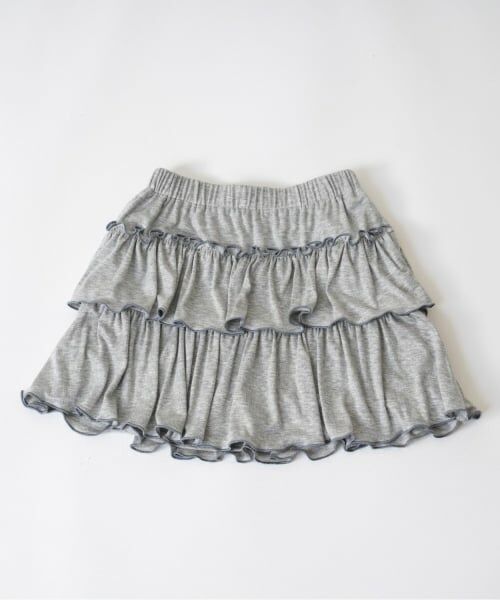 and D.petitmain / アンドディー. プティマイン ショート・ハーフ・半端丈パンツ | カットティアードキュロット | 詳細15