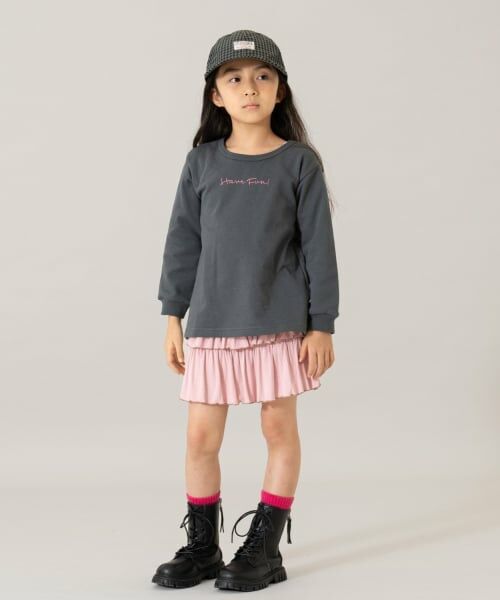 and D.petitmain / アンドディー. プティマイン ショート・ハーフ・半端丈パンツ | カットティアードキュロット | 詳細6