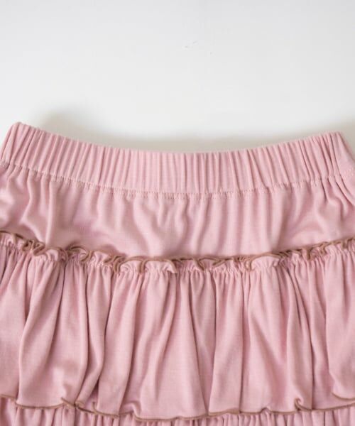 and D.petitmain / アンドディー. プティマイン ショート・ハーフ・半端丈パンツ | カットティアードキュロット | 詳細7