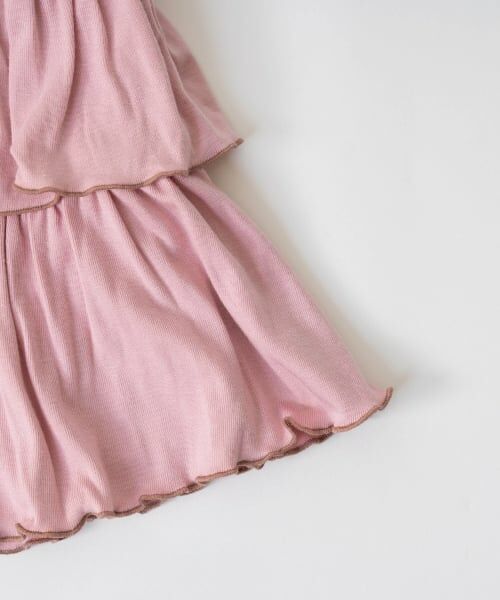 and D.petitmain / アンドディー. プティマイン ショート・ハーフ・半端丈パンツ | カットティアードキュロット | 詳細8