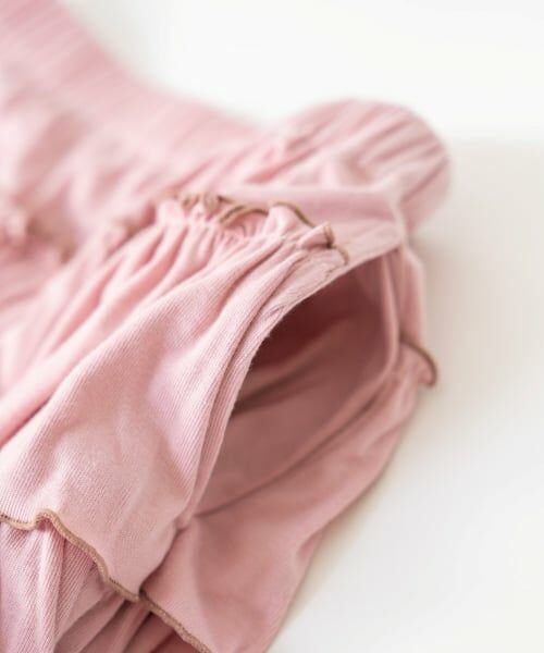 and D.petitmain / アンドディー. プティマイン ショート・ハーフ・半端丈パンツ | カットティアードキュロット | 詳細9