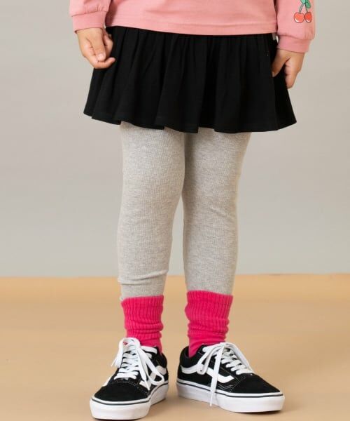 and D.petitmain / アンドディー. プティマイン レギンス・スパッツ | ラクラクスカッツ(黒)