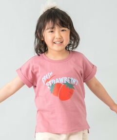 and D.petitmain / アンドディー. プティマイン Tシャツ | 【綿100%】【365D.】アソートロゴワイド半T