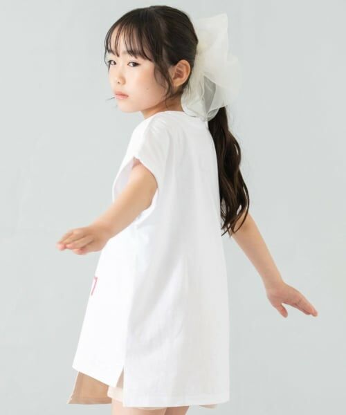 and D.petitmain / アンドディー. プティマイン Tシャツ | 【綿100%】【365D.】アソートロゴワイド半T | 詳細1