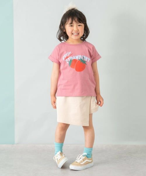 and D.petitmain / アンドディー. プティマイン Tシャツ | 【綿100%】【365D.】アソートロゴワイド半T | 詳細11